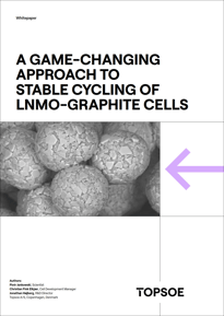A game-changing  approach to  stable cycling of  lnmo-graphite cells Image