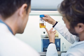 Haldor Topsoe researchers are working on several solutions to produce fuels and chemicals in a more sustainable way IML-00007547