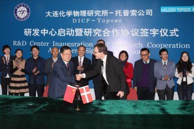 Topsoe establishes R&D Center at Dalian Institute for Chemical Physics, China Topsoe establishes R&D Center at Dalian Institute for Chemical Physics, China