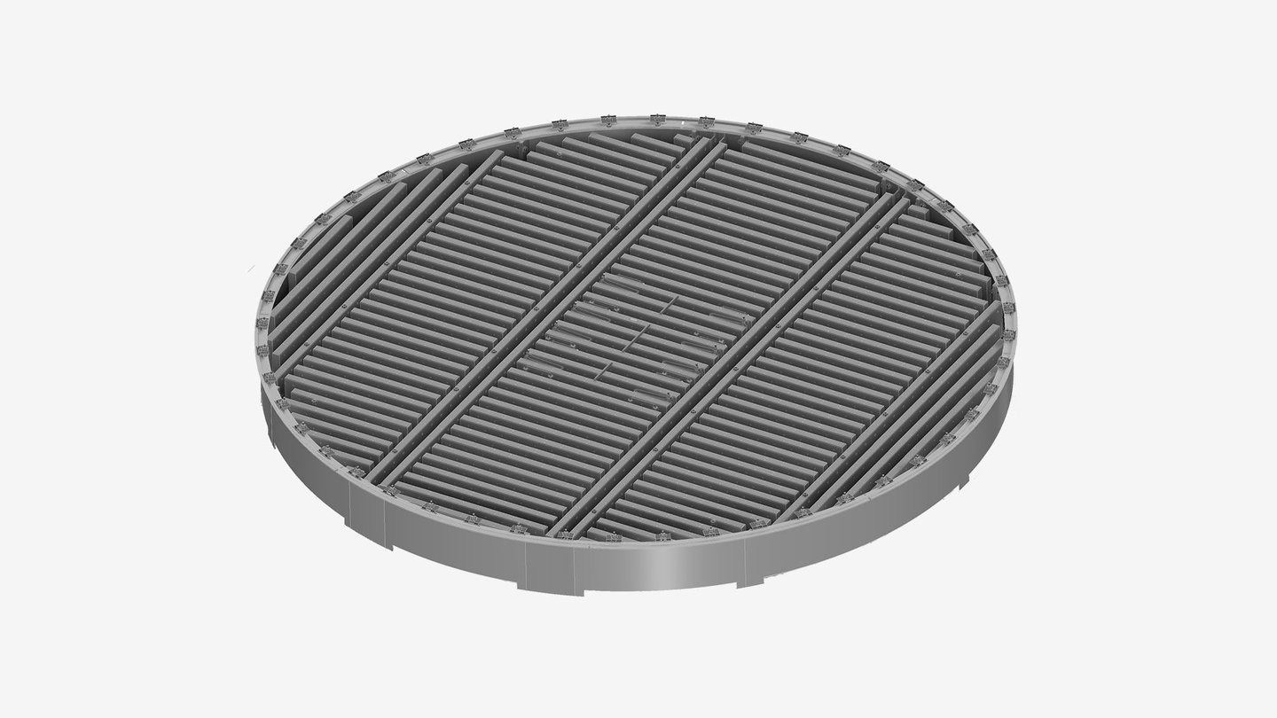 Distributor tray