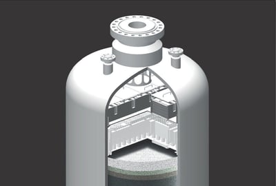 Scale catcher in reactor
