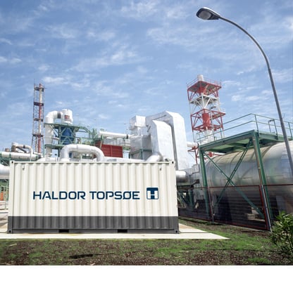 Haldor Topsoe's eCOs™ is a flexible onsite solution for a reliable supply of CO.