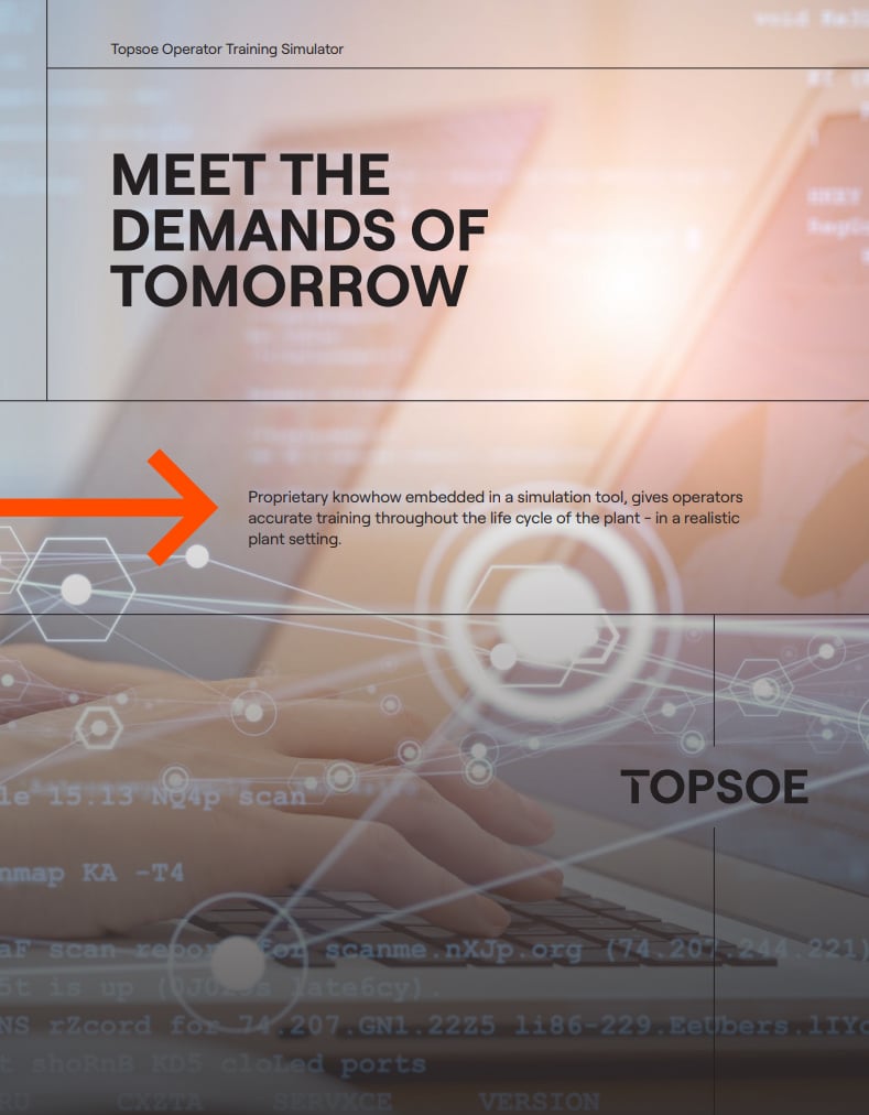 Operator training simulator | Topsoe