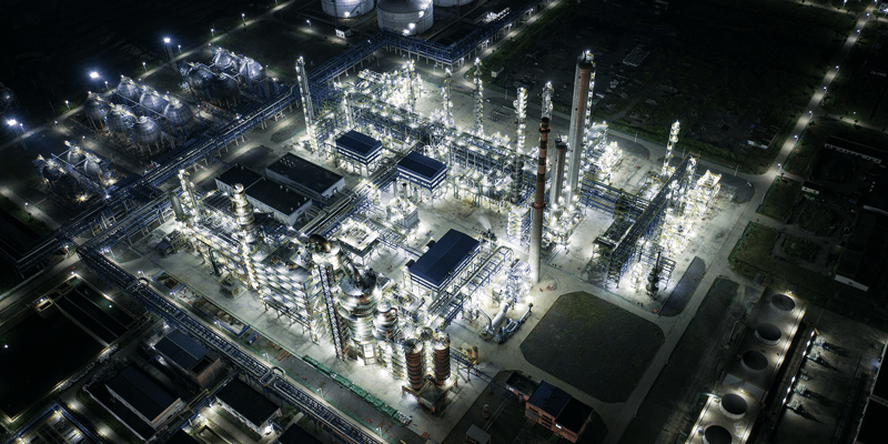 Oil refinery