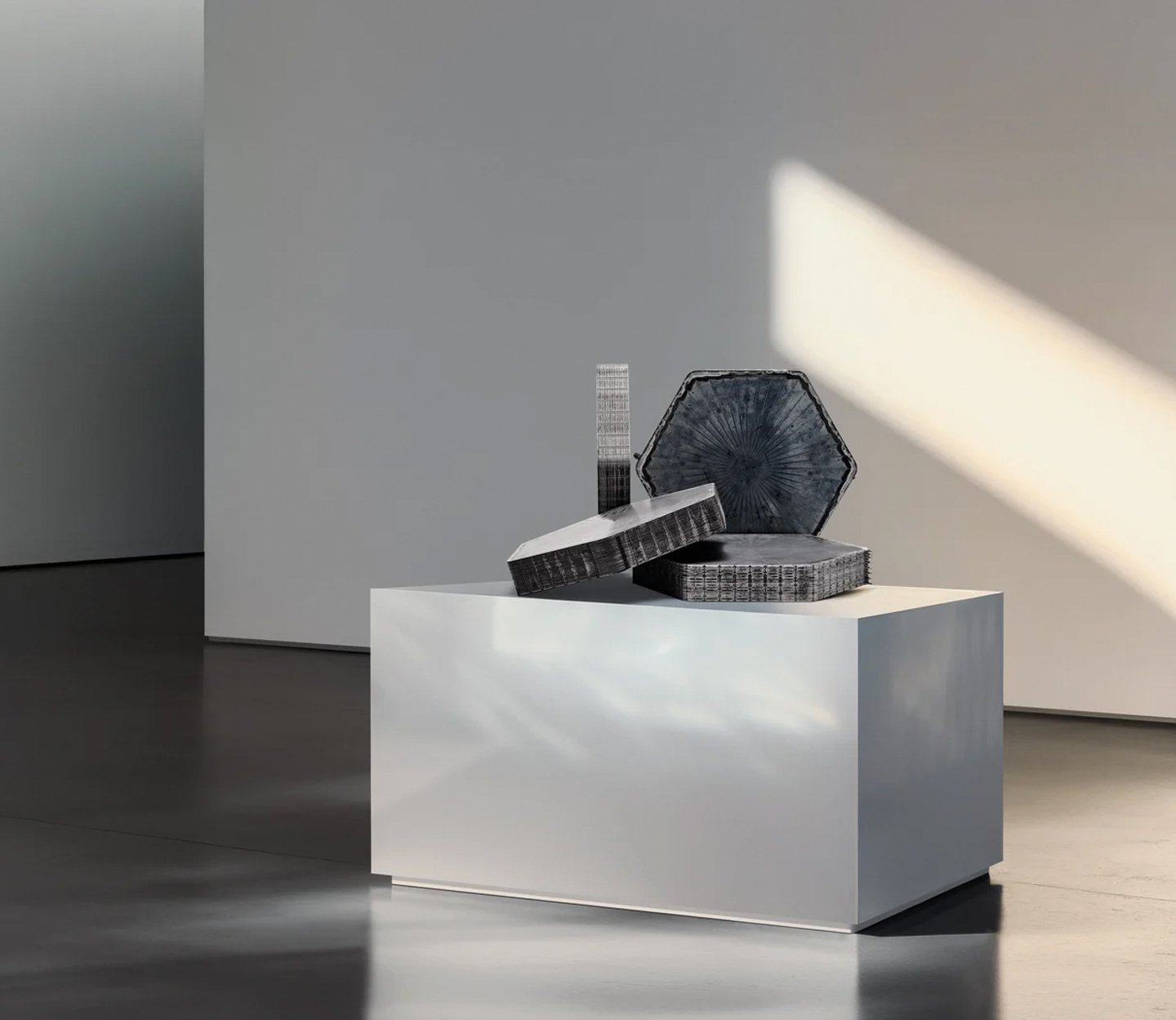 Industrial SOEC electrolysis stack representing efficient green hydrogen production technology