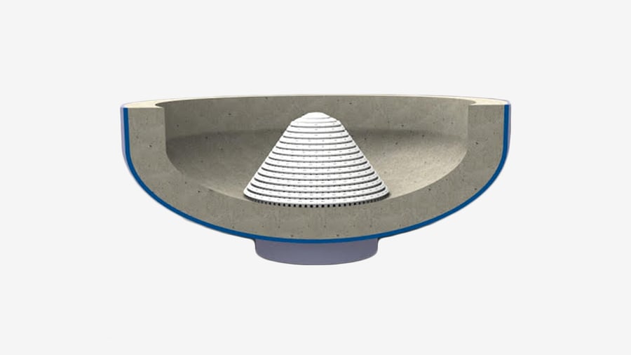 Rampart™ catalyst bed support structure
