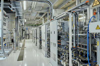 Battery materials plant