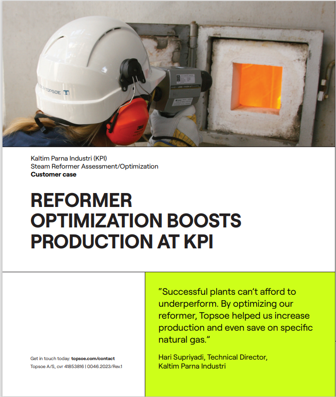 Reformer optimization boots production at KPI