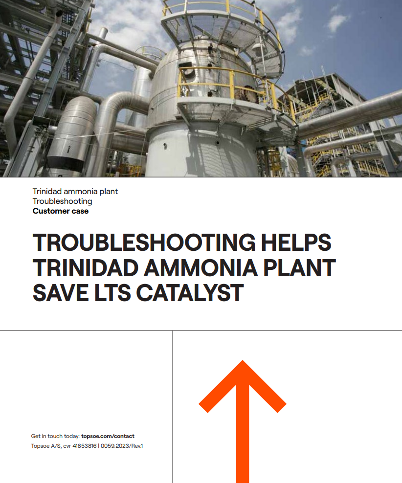 Troubleshooting helps Trinidad ammonia plant save LTS catalyst