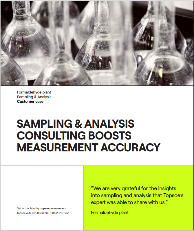 Sampling & Analysis consulting boosts measurement accuracy
