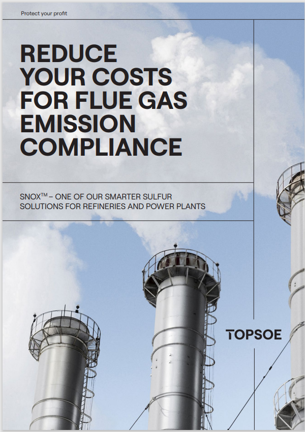 SNOX™ - reduce your costs for flue gas emission compliance