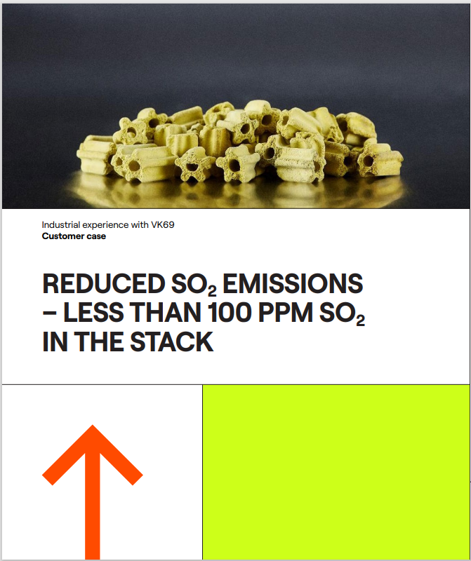 Reduce SO2 emissions - Less than 100 PPM SO2 in the stack