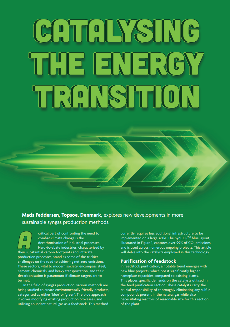 Catalysing the energy transition