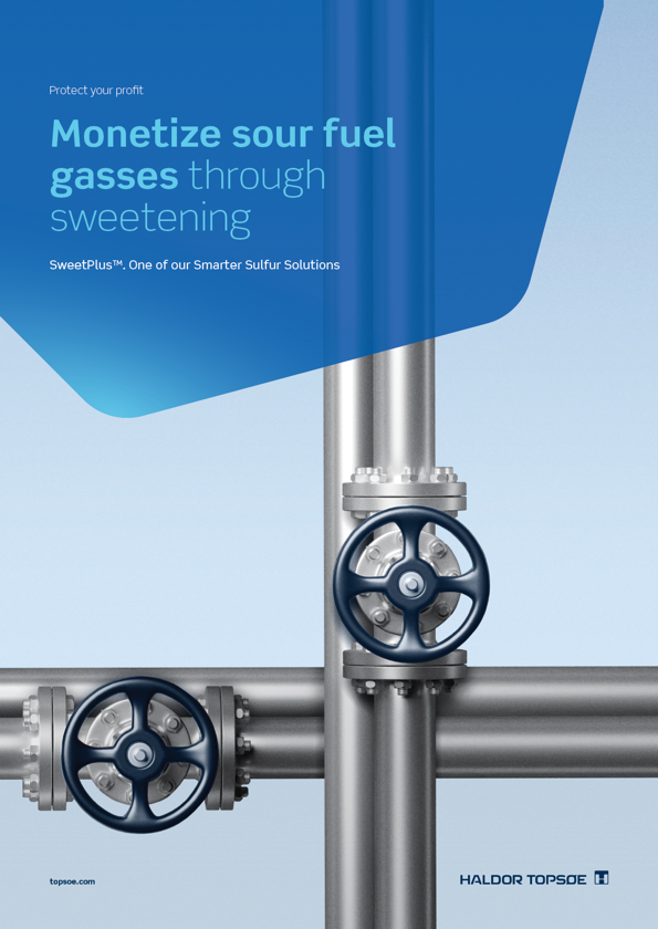 SweetPlus™ - monetize sour fuel gasses through sweetening SweetPlus™ - monetize sour fuel gasses through sweetening