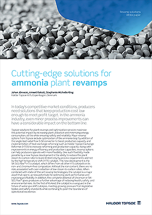Cutting-edge solutions for ammonia plant revamps Cutting-edge solutions for ammonia plant revamps
