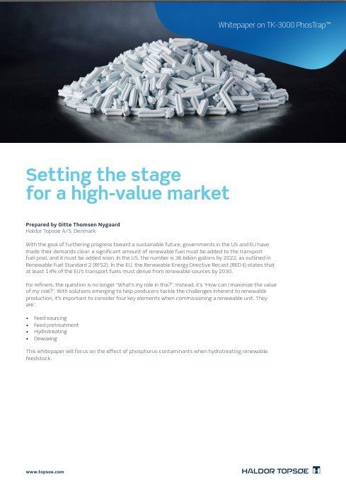Setting the stage for a high-value market Setting the stage for a high-value market