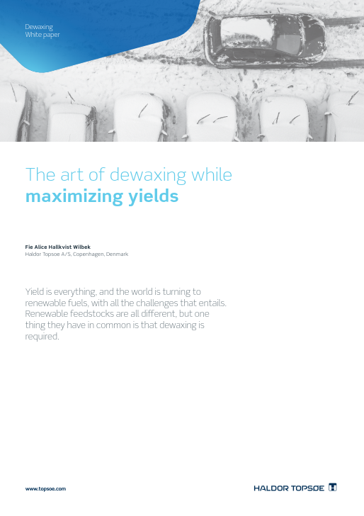 The art of dewaxing, while maximizing yields The art of dewaxing, while maximizing yields