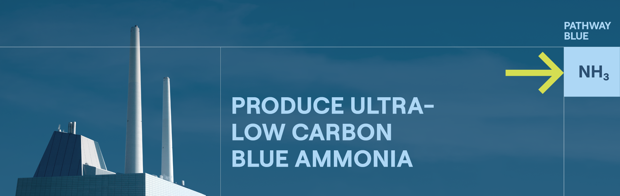 Hero banner Blue Ammonia Power