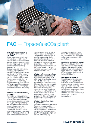 eCOs - CO from Co2