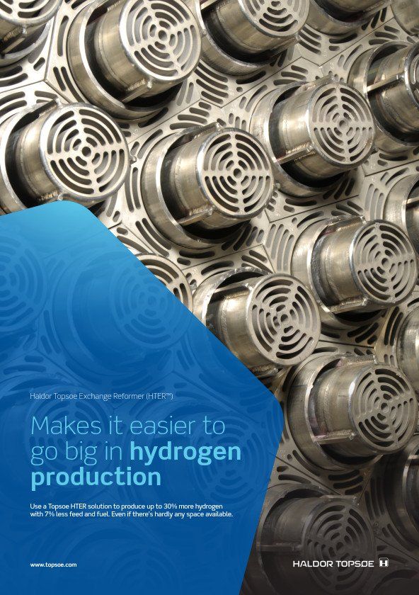 Makes it easier to go big in hydrogen production Makes it easier to go big in hydrogen production