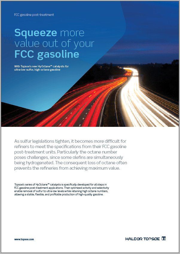 Squeeze more value out of your FCC gasoline Squeeze more value out of your FCC gasoline