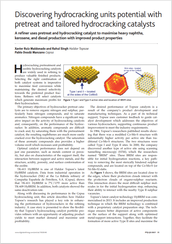 Discovering hydrocracking units potential with pretreat and tailored hydrocracking catalysts