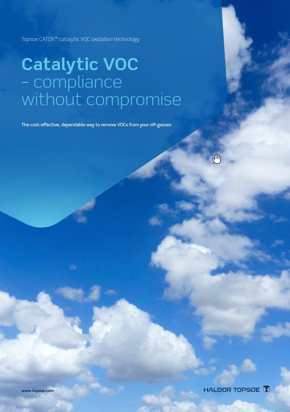 Catalytic VOC removal - compliance without compromise Catalytic VOC removal - compliance without compromise