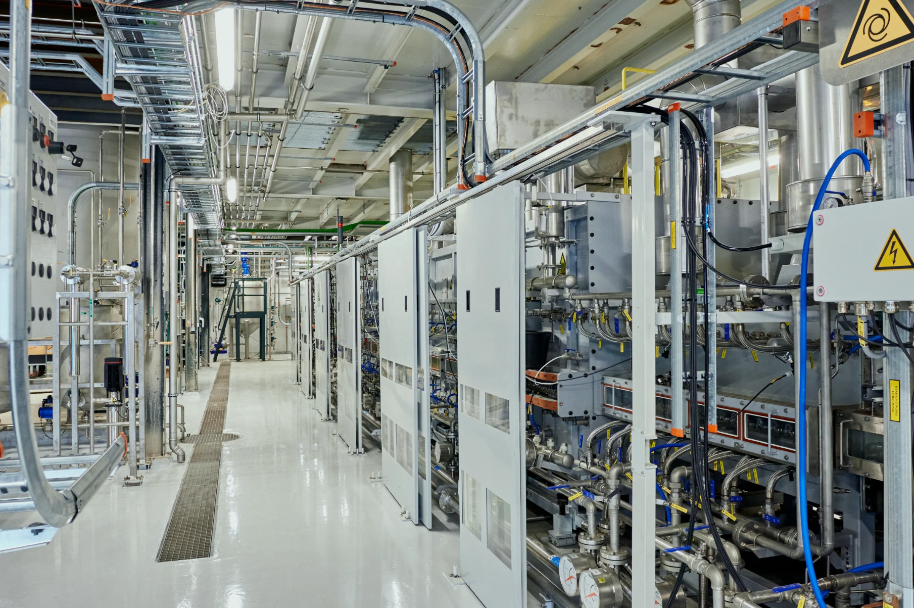 Battery materials plant