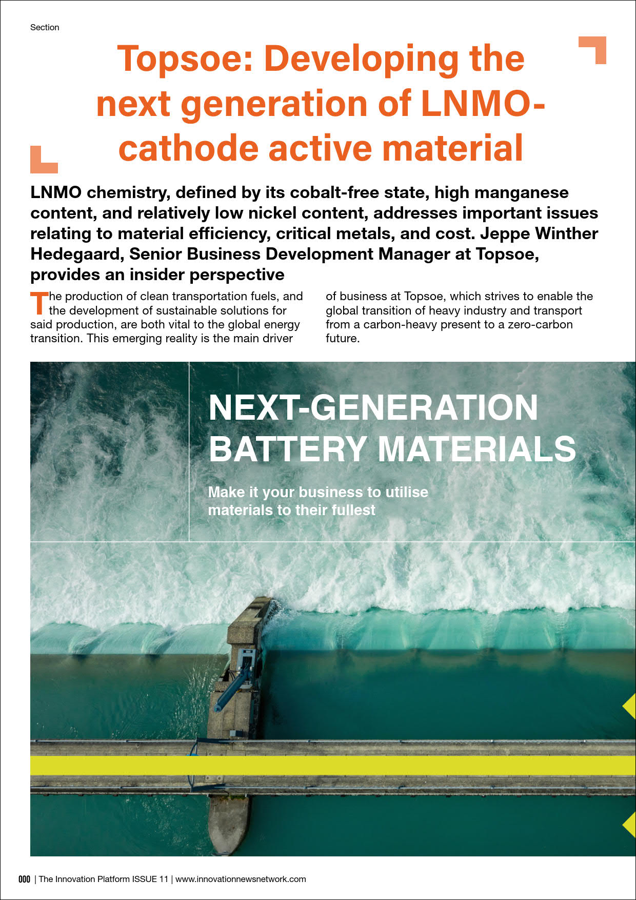 Developing the next generation of LNMO-cathode active materia