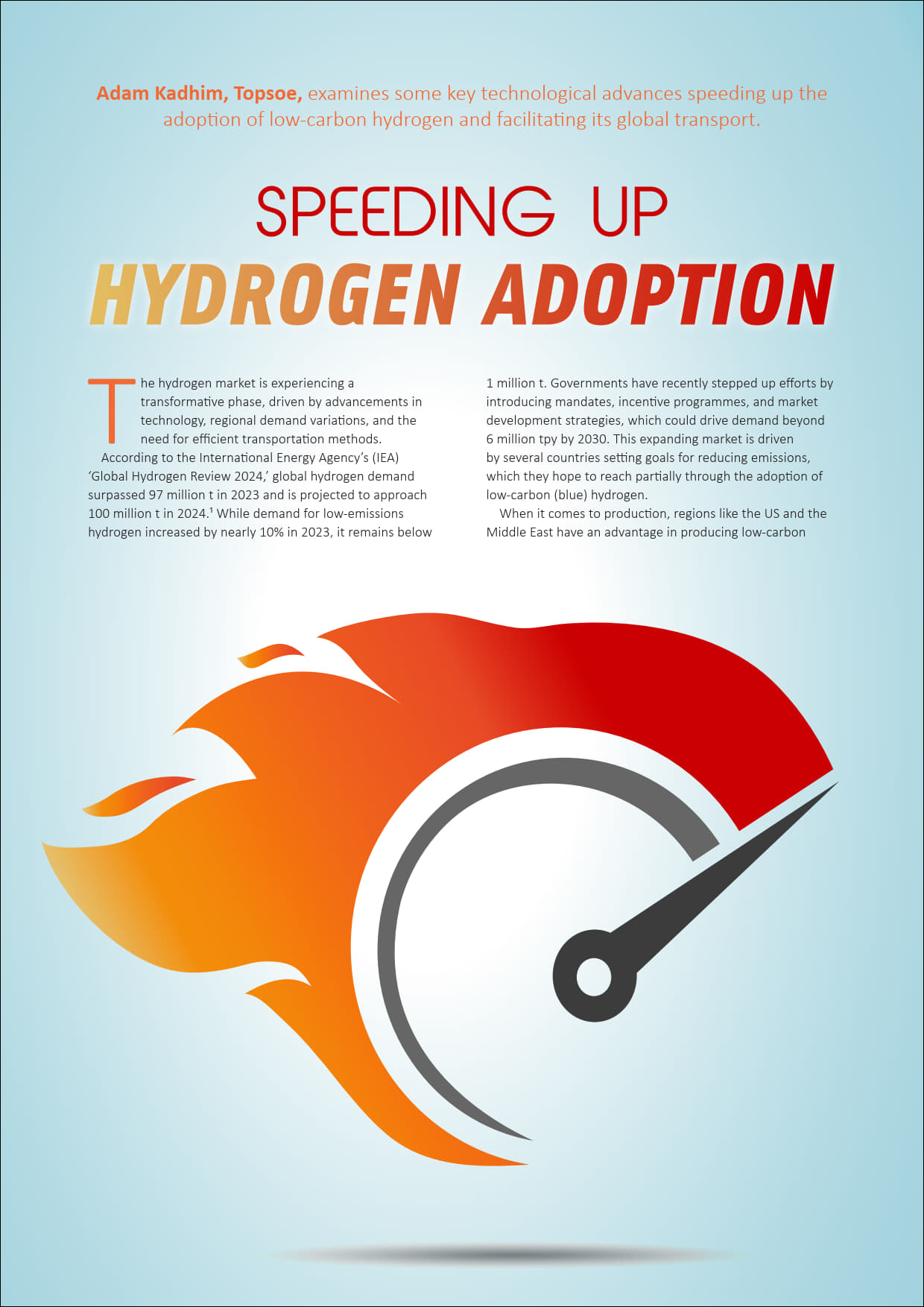 Speeding up hydrogen adoption featured Image