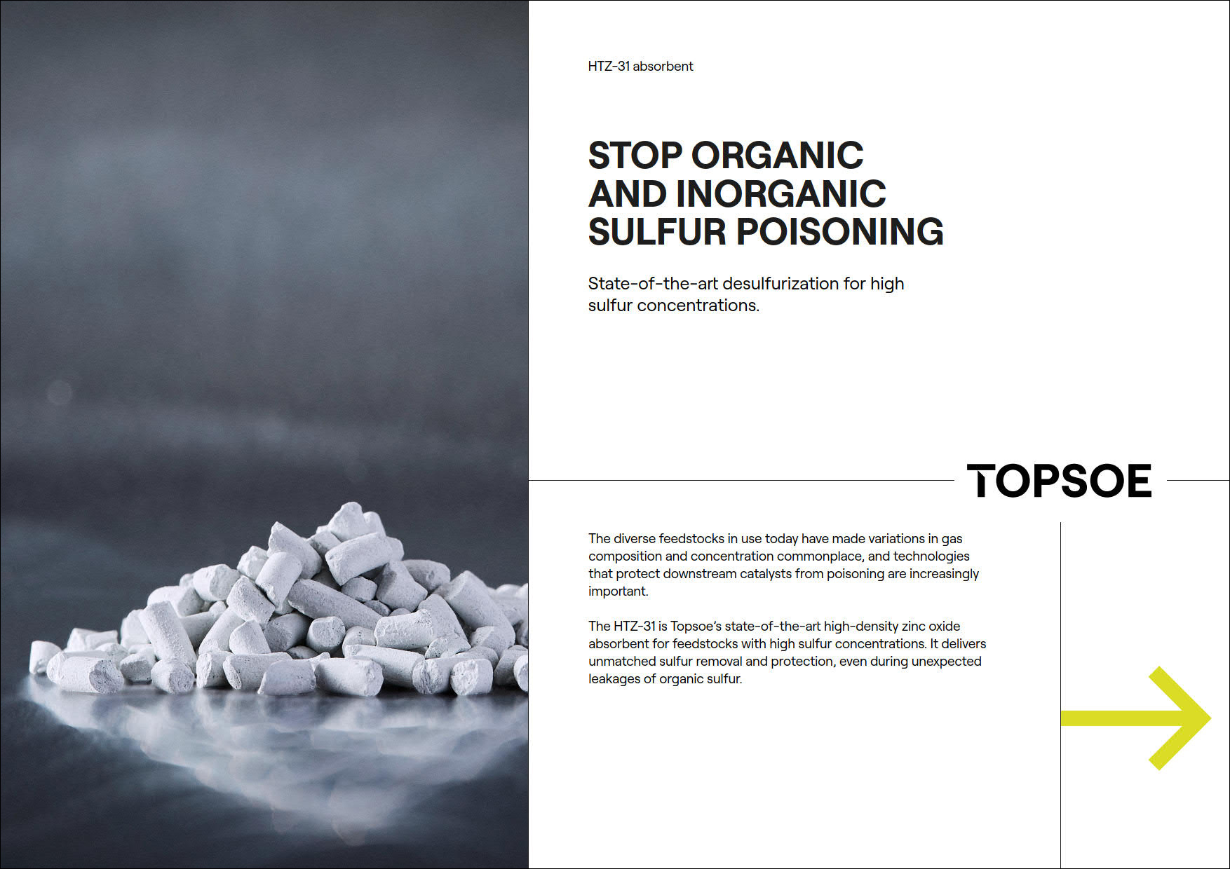 Stop organic and inorganic sulfur poisoning
