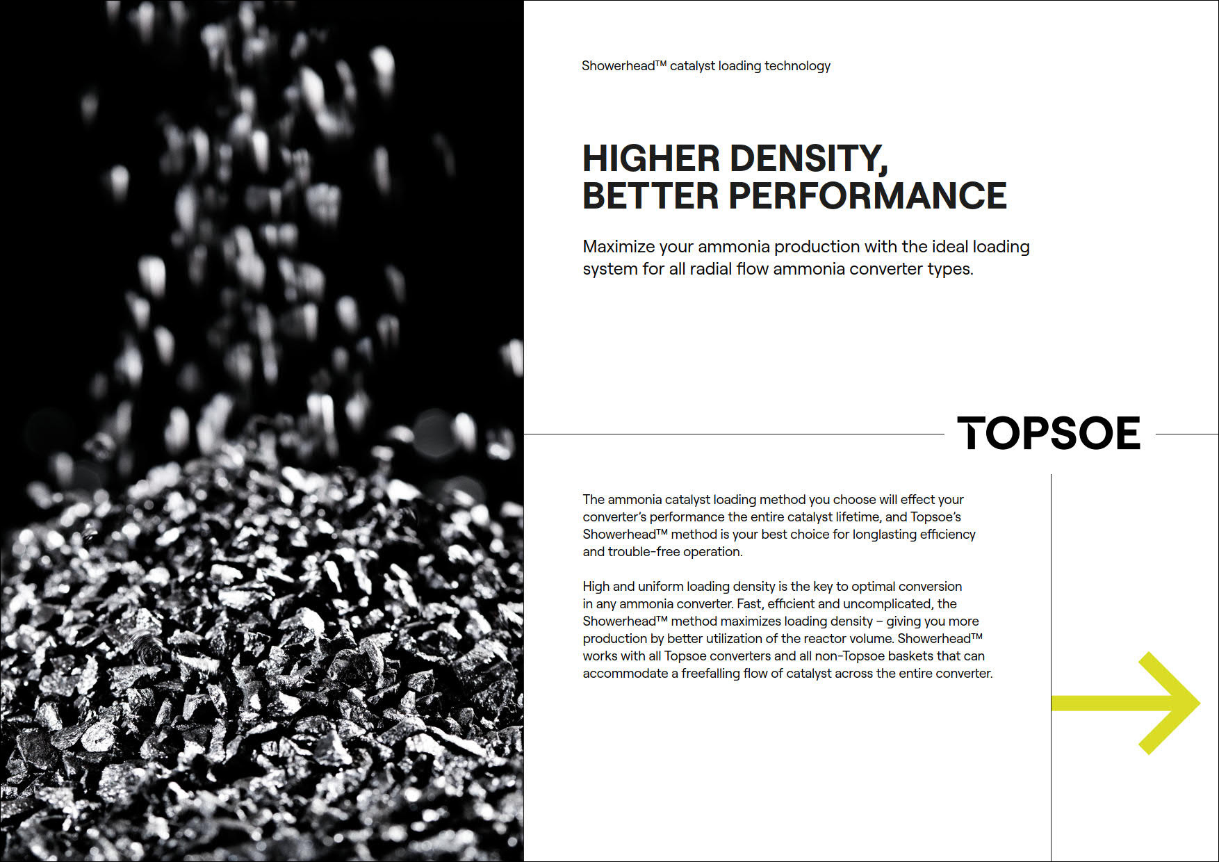 Higher density better performance