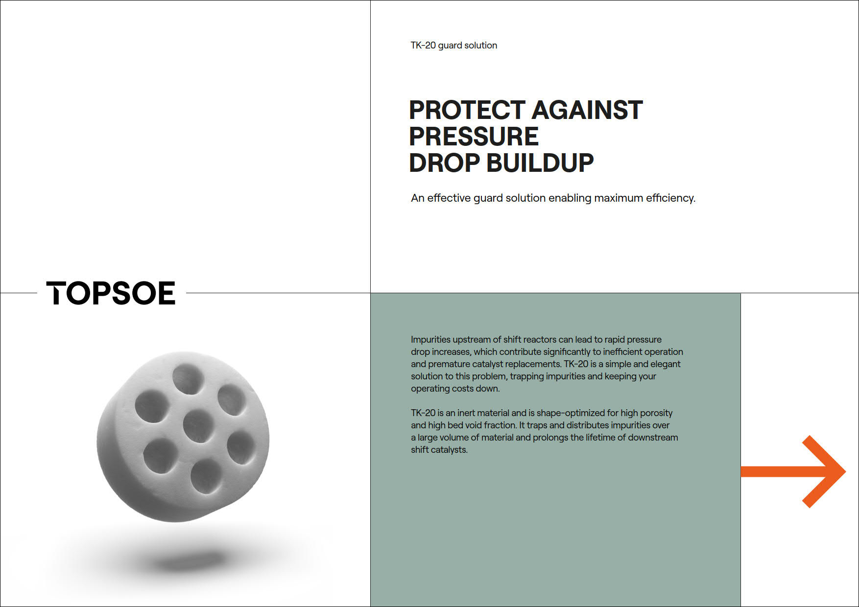Protect against pressure drop buildup