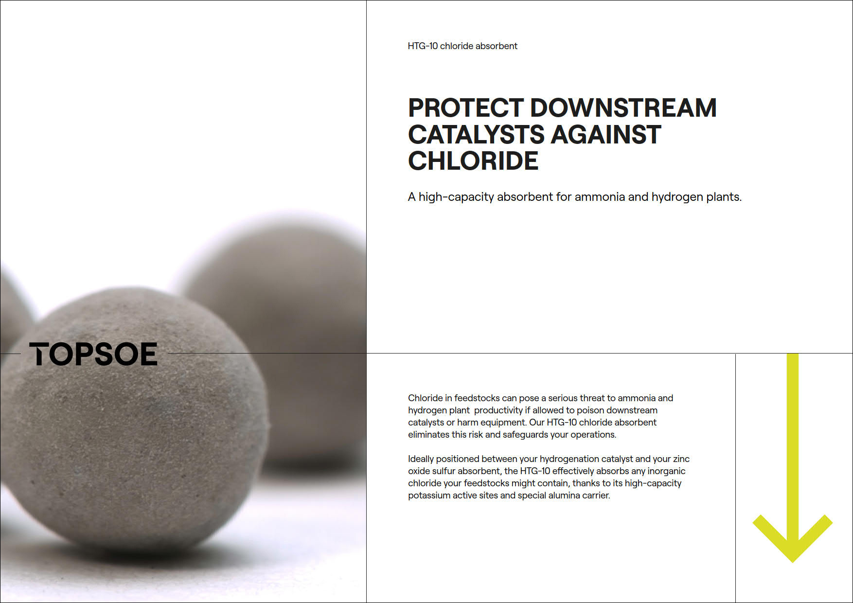 Protect downstream catalysts against chloride
