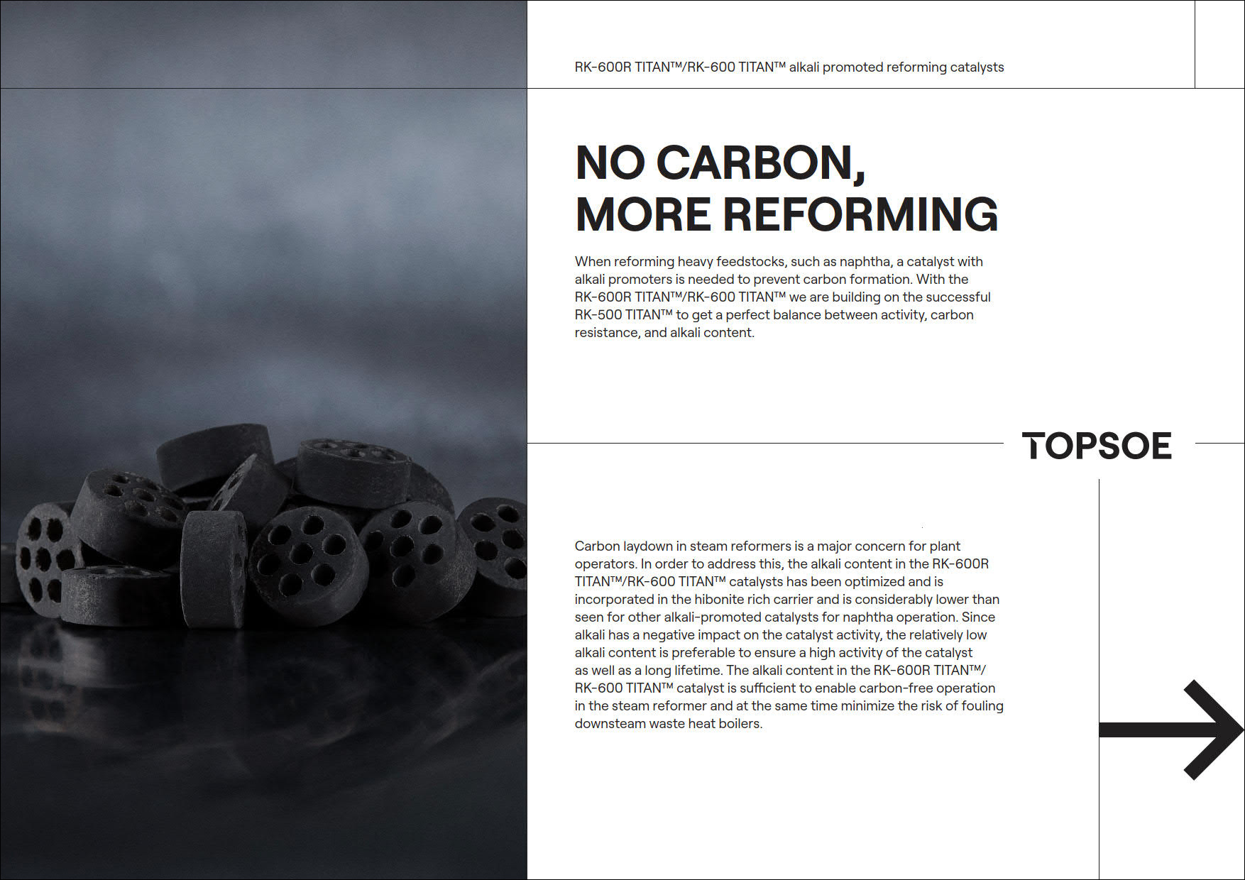 No carbon, more reforming