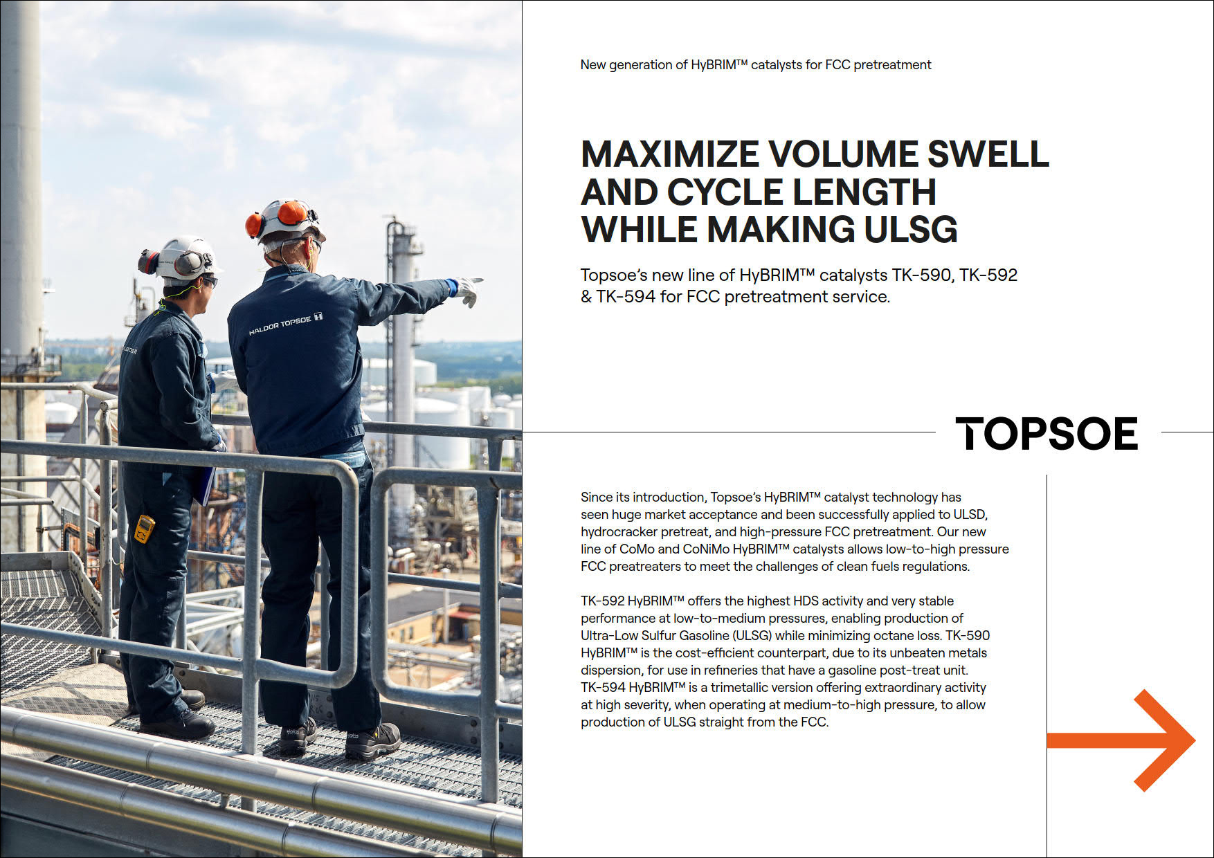 Maximize volume swell and cycle length while making ULSG