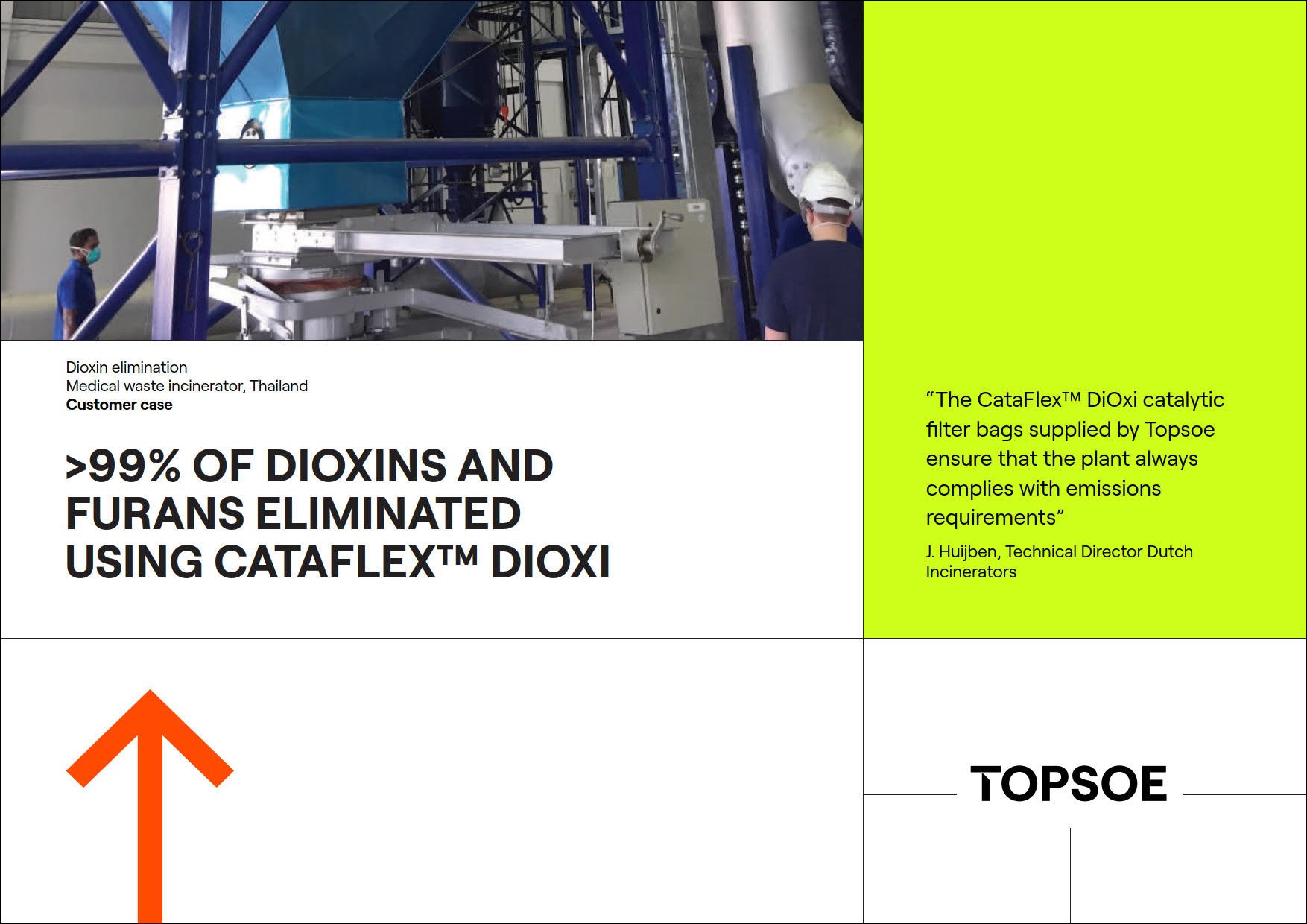 Dioxin elimination Medical waste incinerator, Thailand