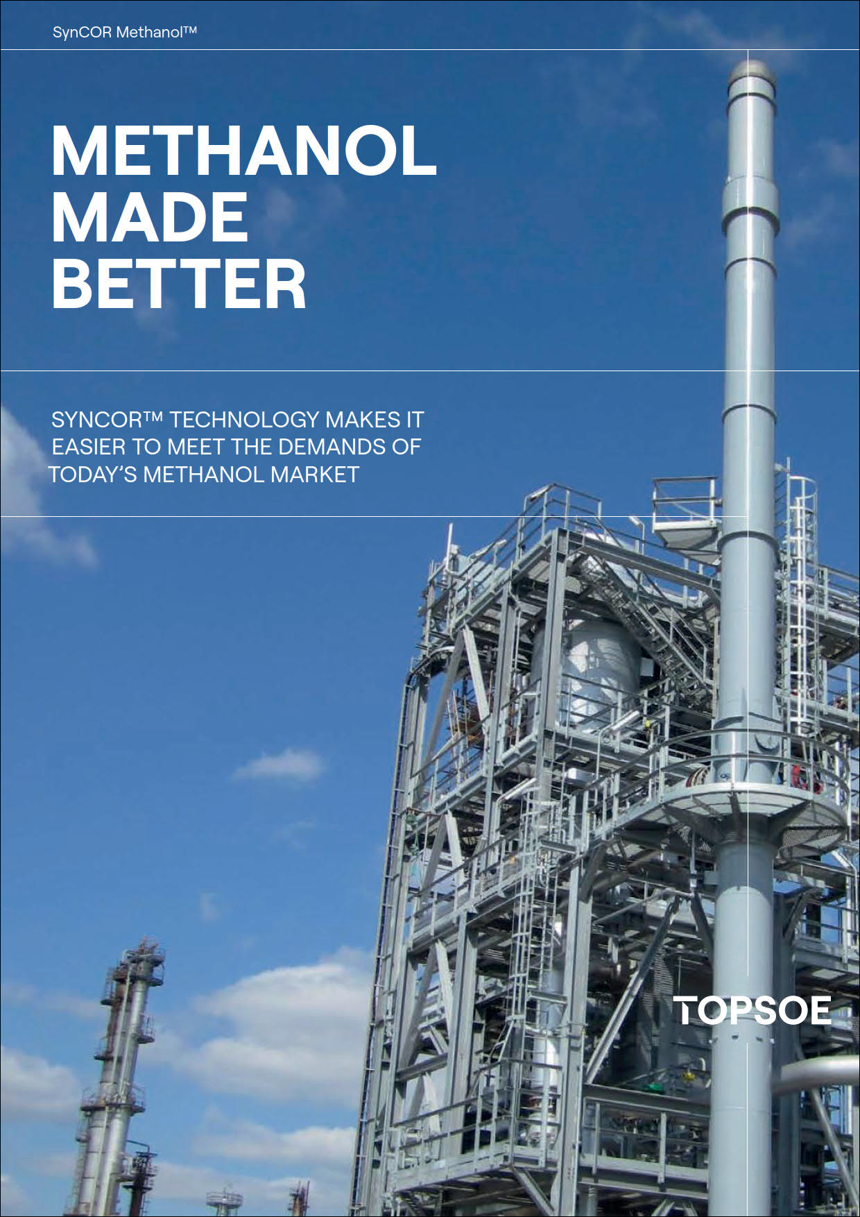 Methanol made better - SynCOR Methanol™