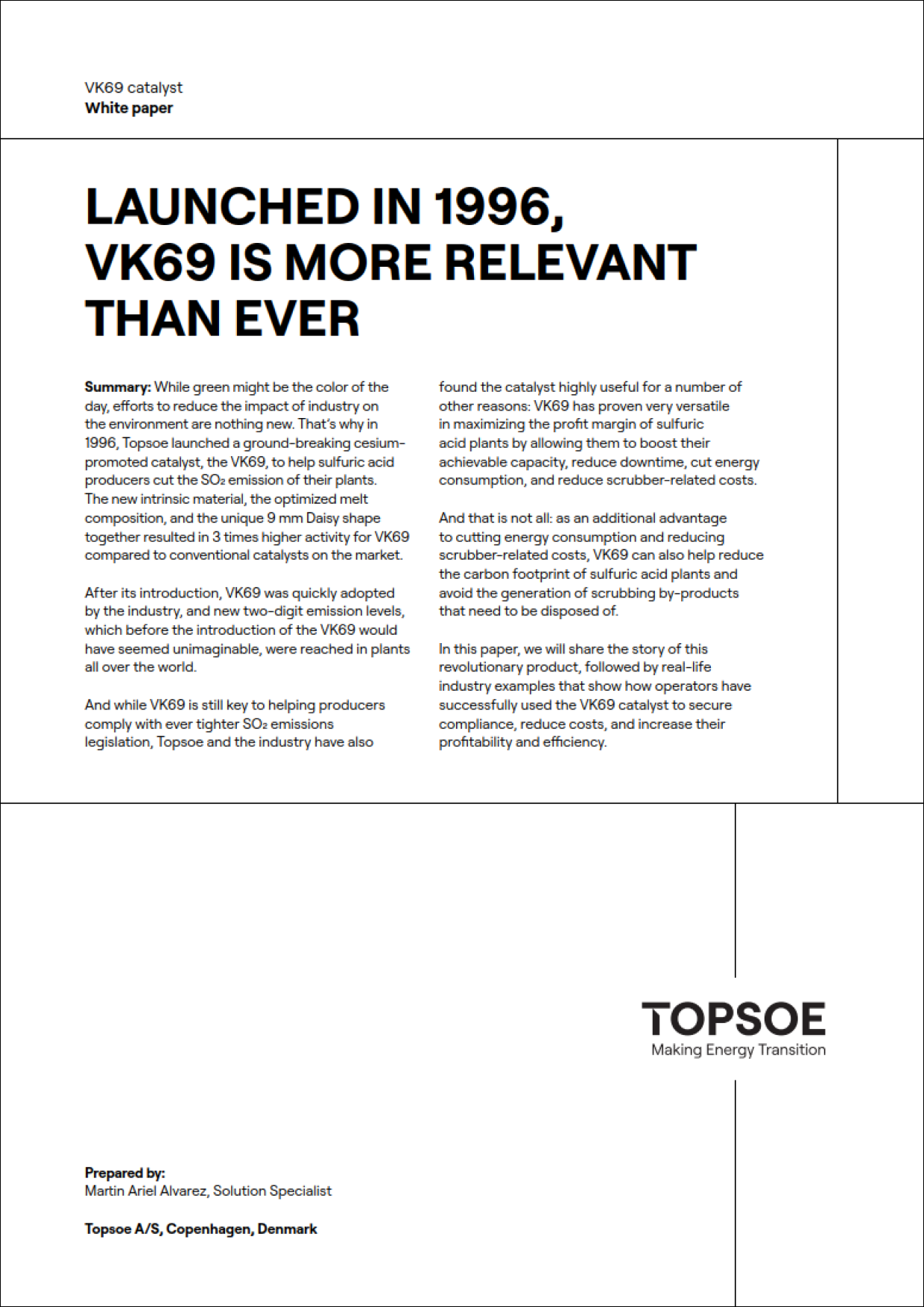 Launched in 1996, VK69 is more relevant than ever featured Image