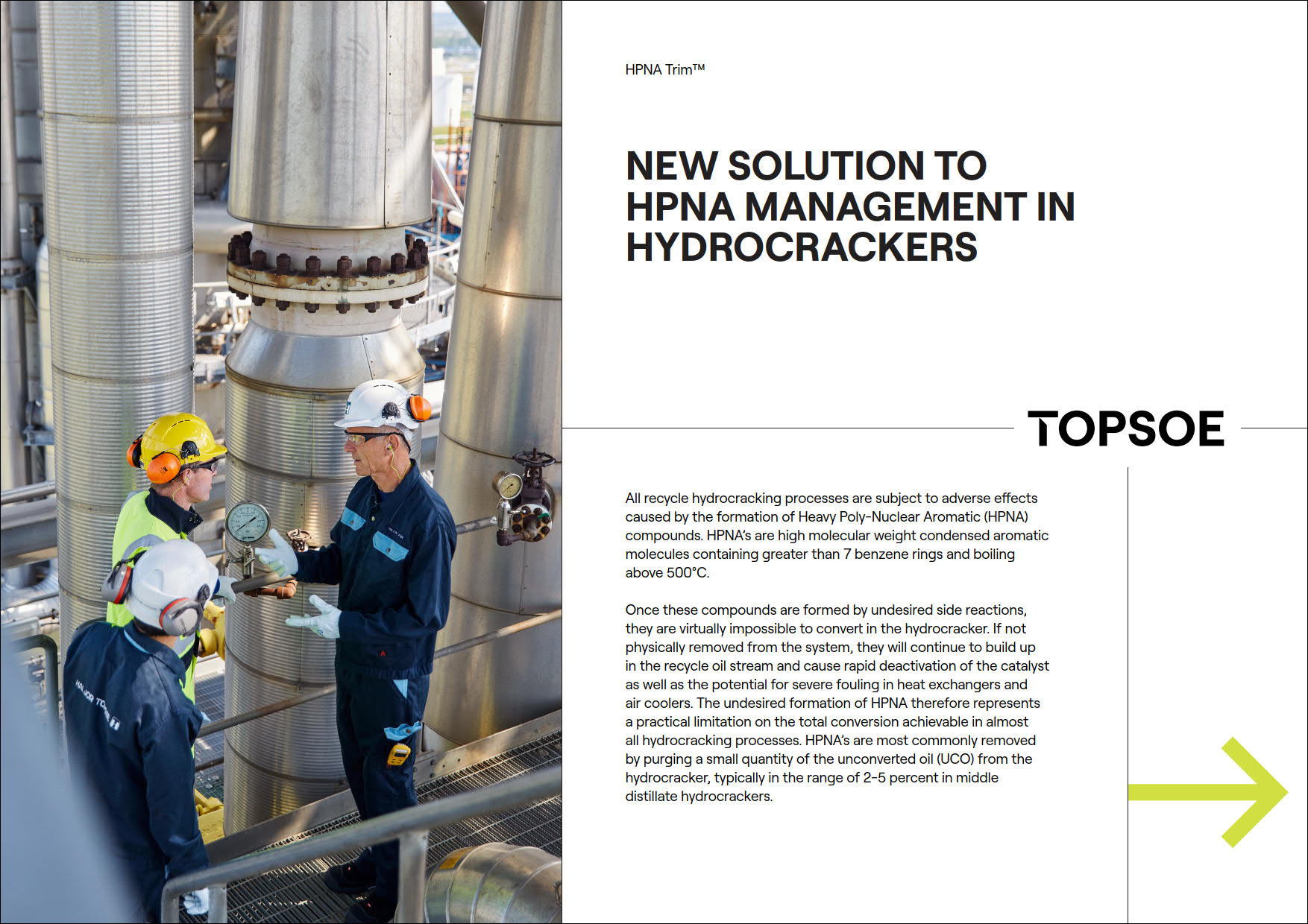 New solution to HPNA management in hydrocrackers