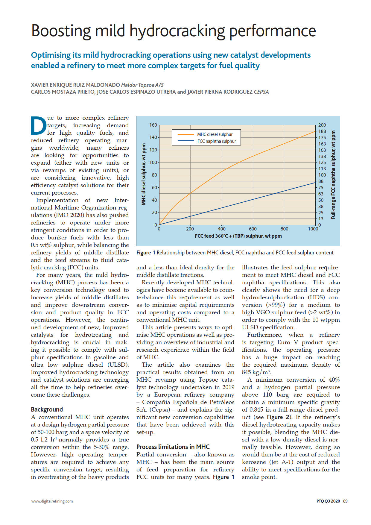 Boosting mild hydrocracking performance