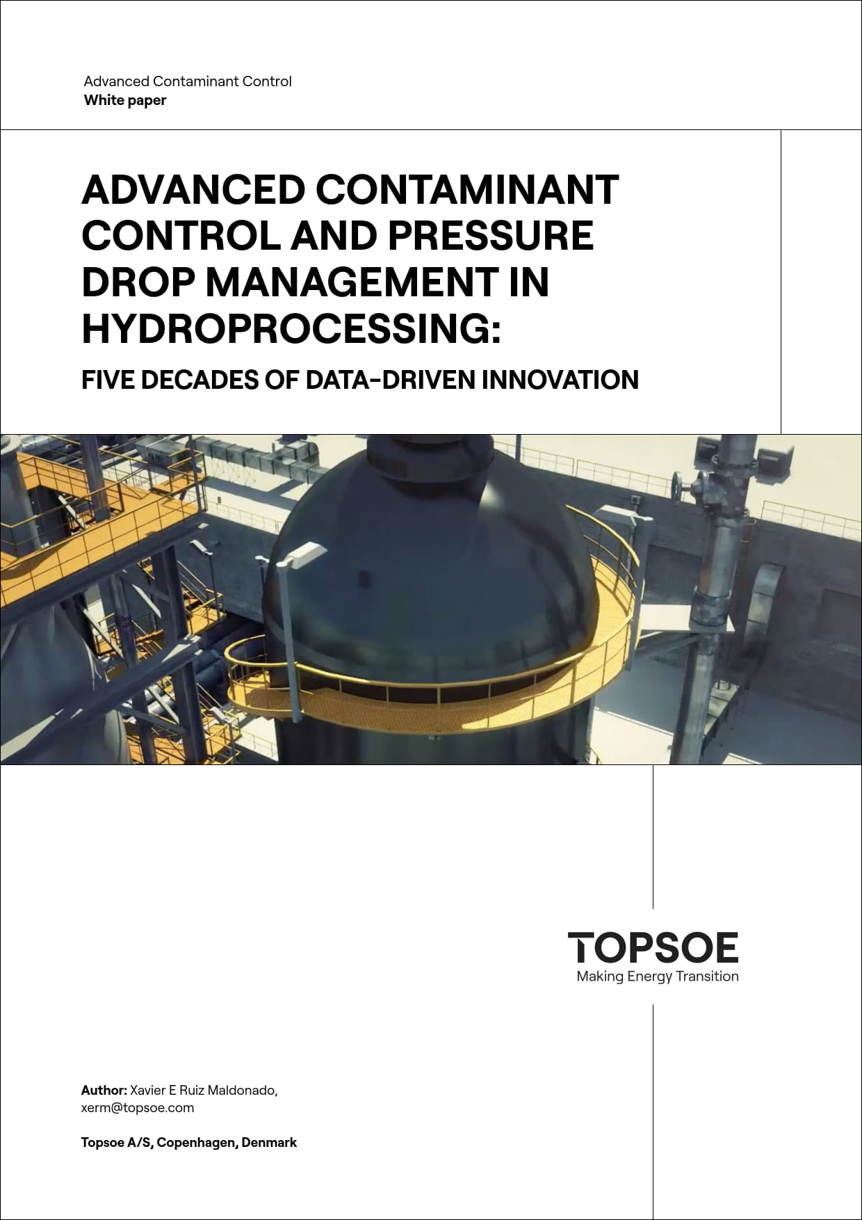 Advanced contaminant control and pressure drop management in hydroprocessing: Five decades of data-driven innovation featured Image